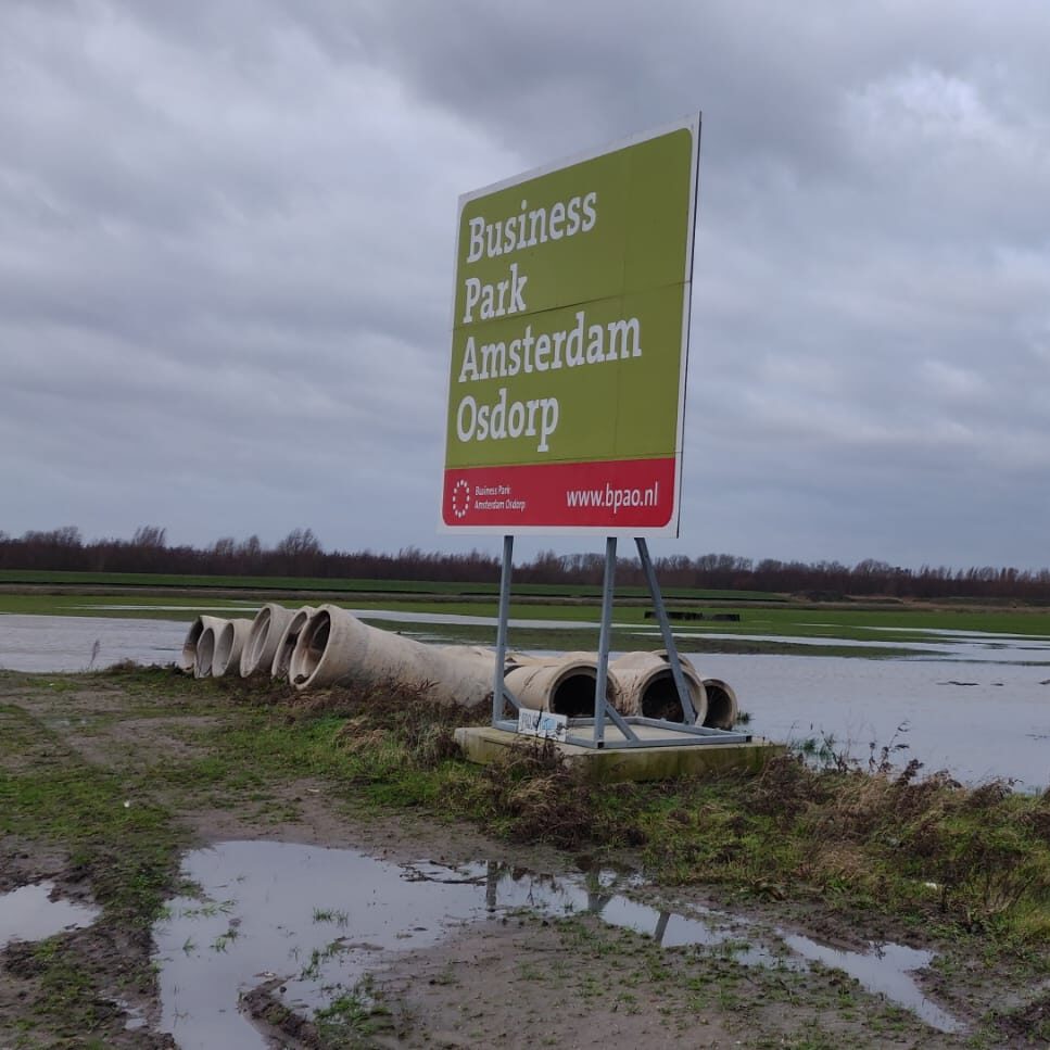 Wateroverlast door bouw in Lutkemeerpolder