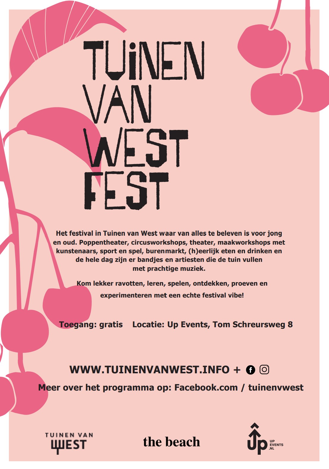 Tuinen van West Fest poster