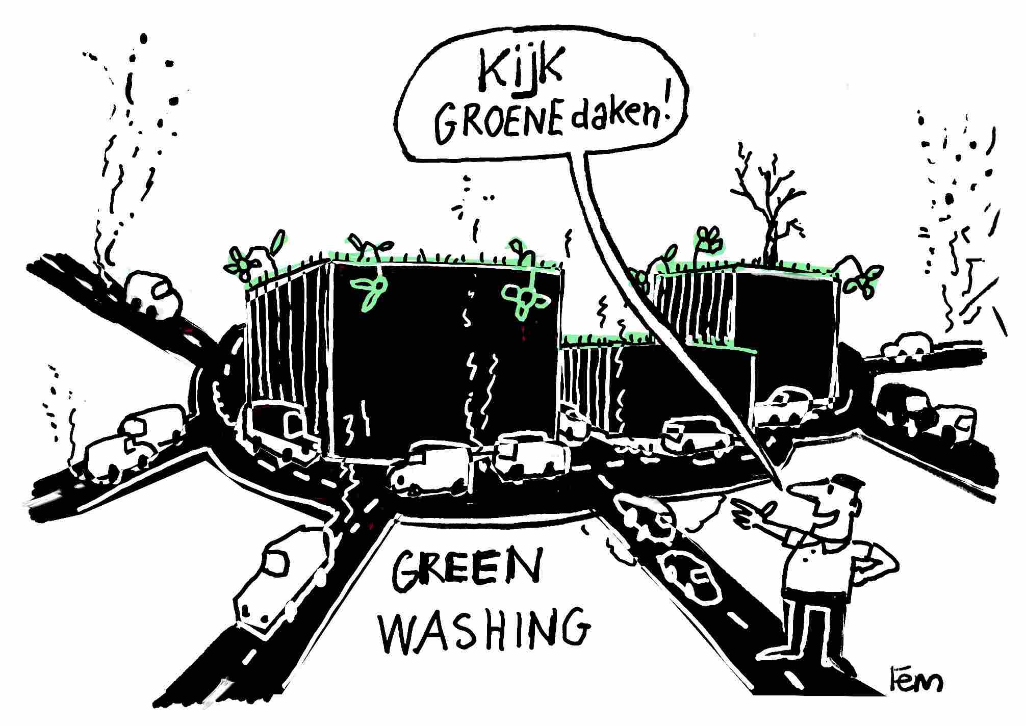 Cartoon Greenwashing